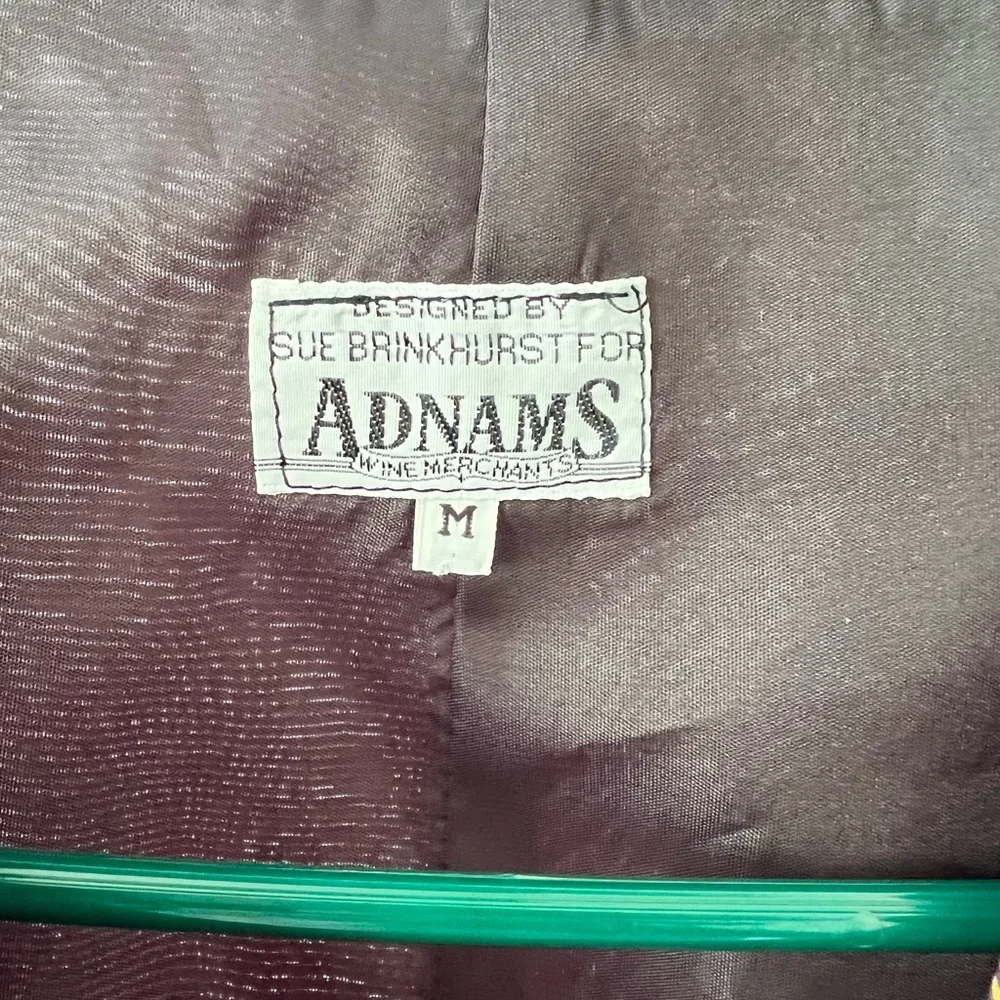 Vintage Men’s M vest. Sue Brinkhurst design for Adnams Wine Merchants.